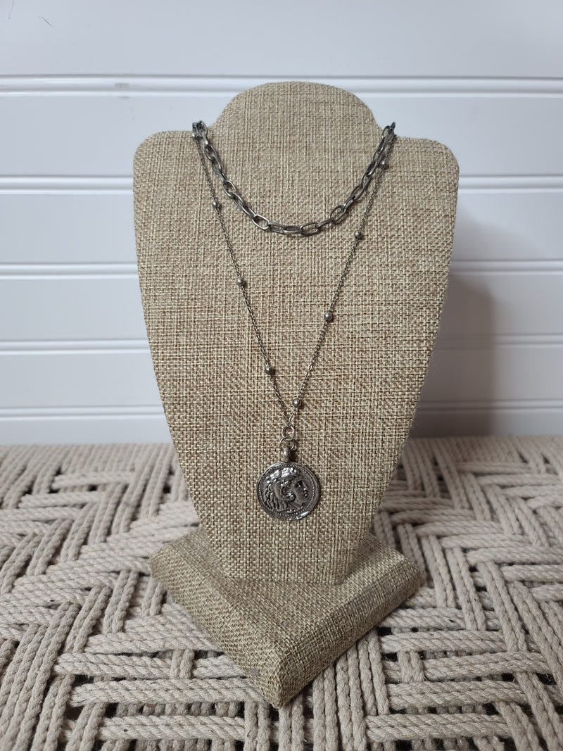 Vintage Coin Necklace
