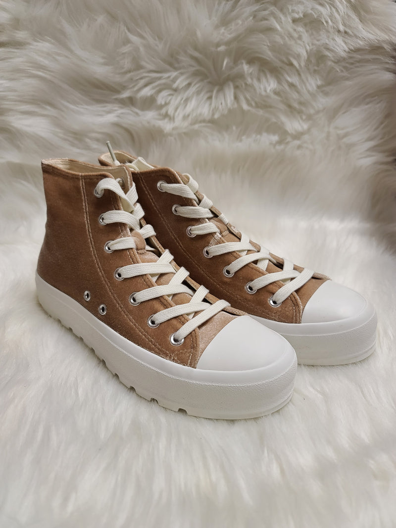 Corkys Hunky Dory Velvet Sneakers
