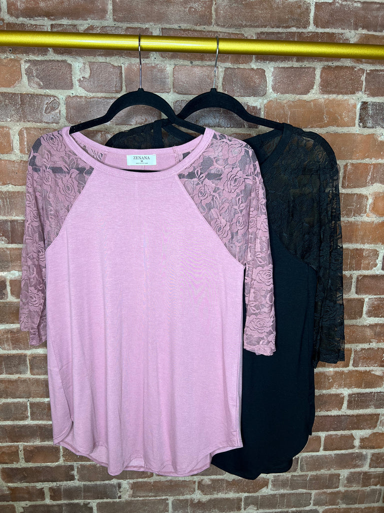 The Queen Lace Top
