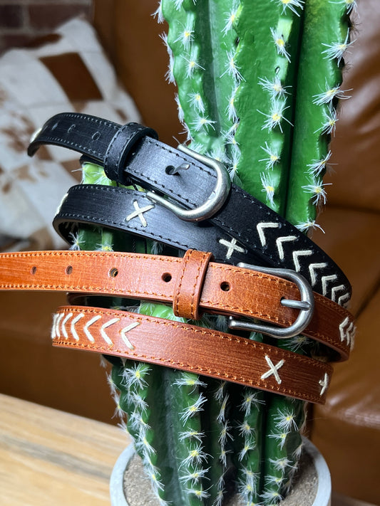 Western Skinny Belt