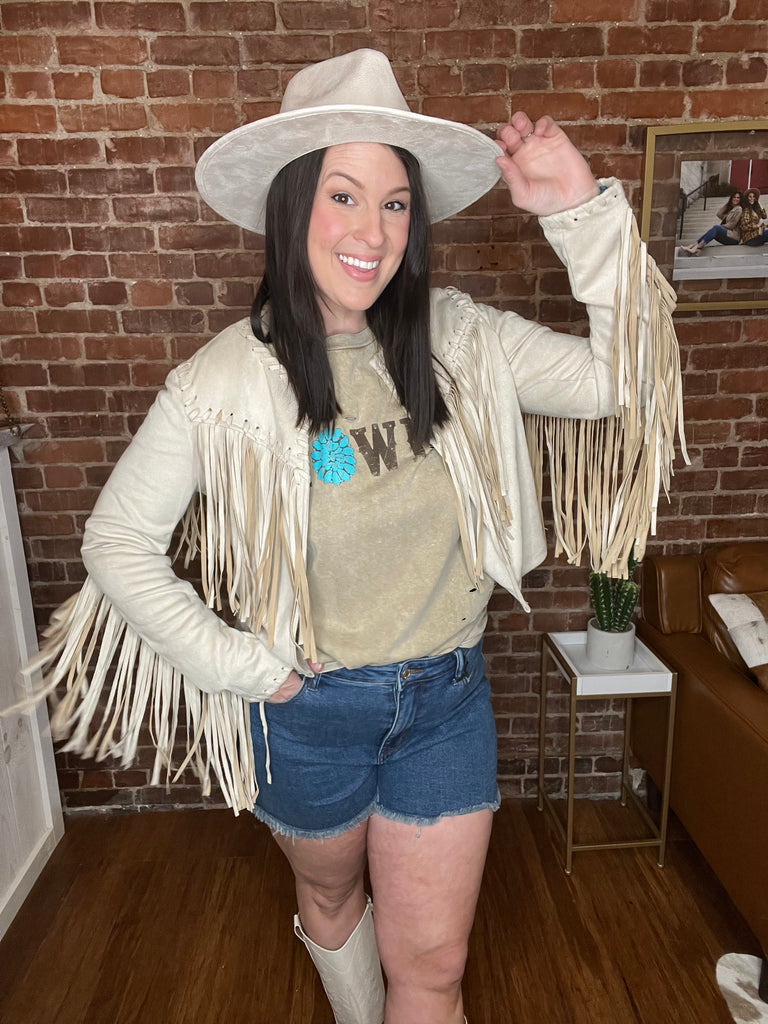 Lasso Fringe Jacket